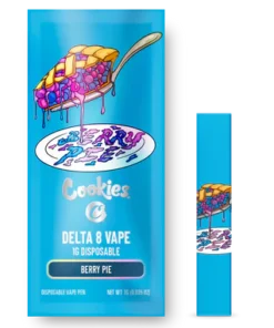 Cookies Carts Berry Pie | Delta 8 1g Disposable Vape Pen